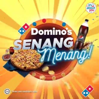 Domino's Pizza Senang Menang Win Up To RM250,000 (5 July 2021 - 5 September 2021)