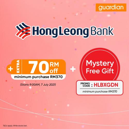 Guardian Hong Leong Bank 7.7 Sale Up To 40% OFF (7 July 2021)