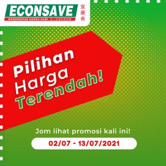 Econsave Lowest Price Promotion (2 July 2021 - 13 July 2021)