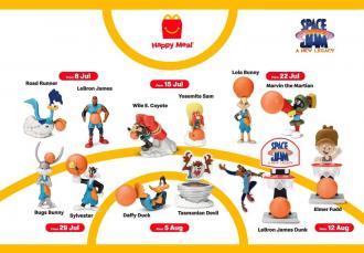 McDonald's Happy Meal FREE Space Jam Is Back In Action Toys Promotion (8 July 2021 - 18 August 2021)
