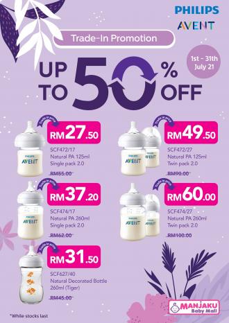 Manjaku Philips Avent Trade-In Promotion (1 Jul 2021 - 31 Jul 2021)