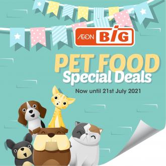 AEON BiG Pet Food Promotion (valid until 21 July 2021)