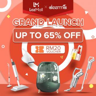 Lazada Deerma Grand Launch Sale Up To 65% OFF (12 July 2021)