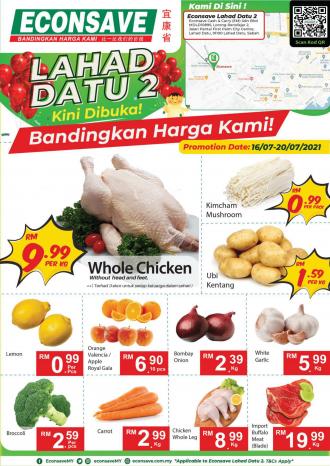 Econsave Lahad Datu 2 Opening Promotion (16 Jul 2021 - 20 Jul 2021)