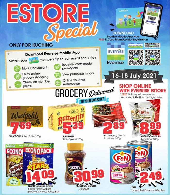 Everrise Kuching Estore Promotion (16 July 2021 - 18 July 2021)