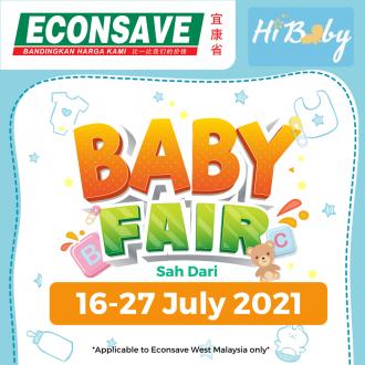 Econsave Baby Fair Promotion (16 July 2021 - 27 July 2021)