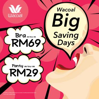 Wacoal Big Saving Days Sale (valid until 31 Jul 2021)