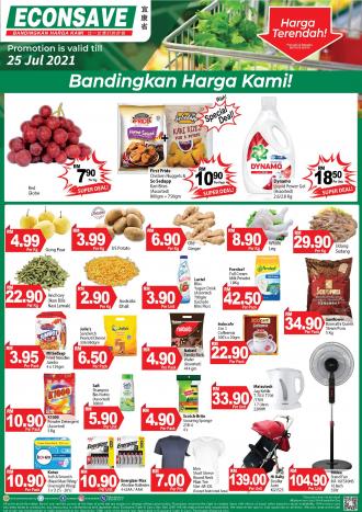 Econsave Weekend Promotion (23 July 2021 - 25 July 2021)