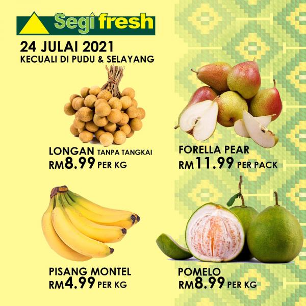 Segi Fresh Promotion (24 July 2021)