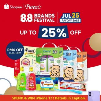 Pureen Shopee 8.8 Sale Up To 25% OFF