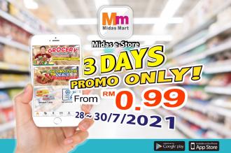 Midas Mart Online 3 Days Promotion (28 July 2021 - 30 July 2021)