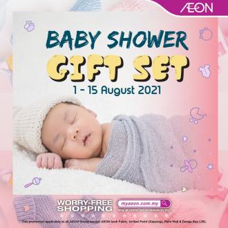AEON Baby Shower Gift Set Promotion (1 August 2021 - 15 August 2021)