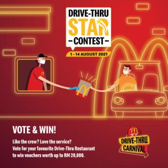 McDonald's Drive-Thru Star Contest (1 August 2021 - 14 August 2021)