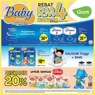 Giant Baby Fair Promotion (6 August 2021 - 12 August 2021)