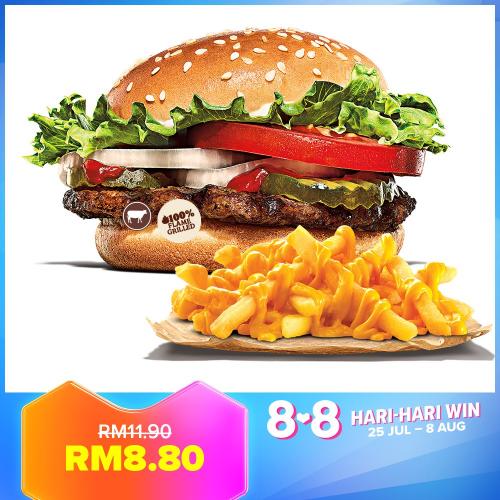 Burger King Lazada 8.8 Sale (8 August 2021)