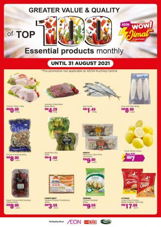 AEON Top 100 Essential Products Promotion (1 August 2021 - 31 August 2021)