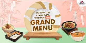 Sushi King New Grand Menu