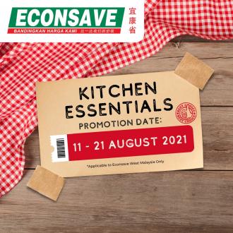 Econsave Kitchen Essentials Promotion (11 August 2021 - 21 August 2021)
