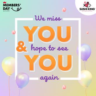 Sushi King Members Day Promotion Get Double Smile Points (17 August 2021)