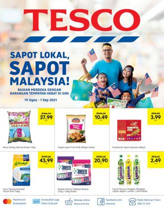 Tesco / Lotus's Merdeka Promotion Catalogue (19 August 2021 - 1 September 2021)