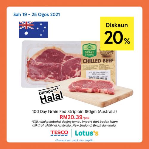 Tesco / Lotus's Promotion (19 August 2021 - 25 August 2021)