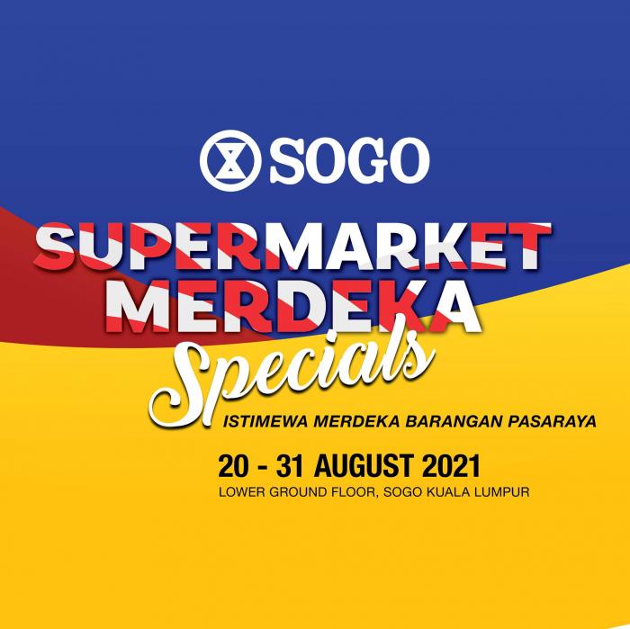 SOGO Kuala Lumpur Supermarket Merdeka Promotion (20 August 2021 - 31 August 2021)