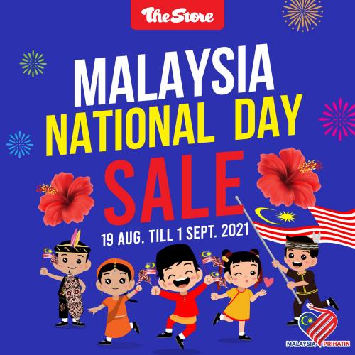 The Store Malaysia National Day Sale Promotion (19 August 2021 - 1 September 2021)