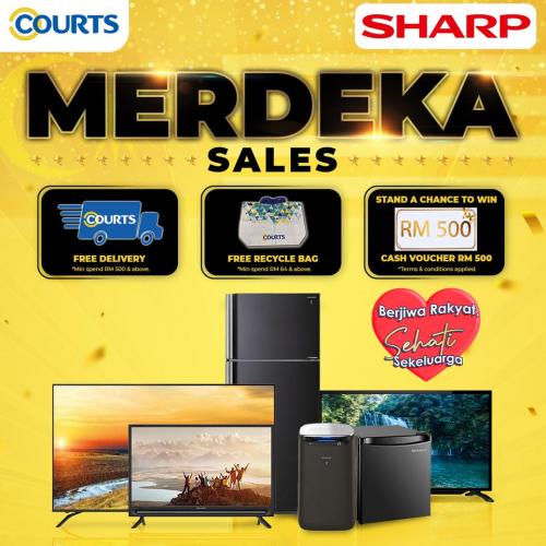 COURTS SHARP Merdeka Sale (valid until 30 September 2021)