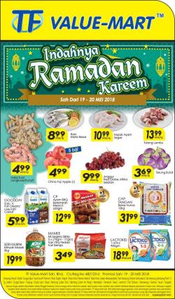 TF Value-Mart Ramadan Promotion (19 May 2018 - 20 May 2018)
