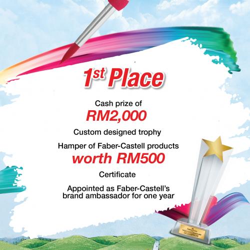 Faber-Castell Young Artist Award Colouring Contest (valid until 30 September 2021)