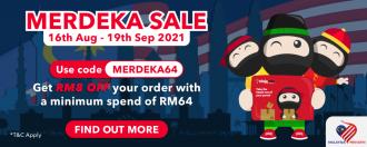 Ninjavan Merdeka Sale RM8 OFF Promotion (16 August 2021 - 19 September 2021)