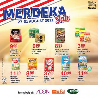 AEON BiG Nestle Merdeka Sale Promotion (27 August 2021 - 31 August 2021)