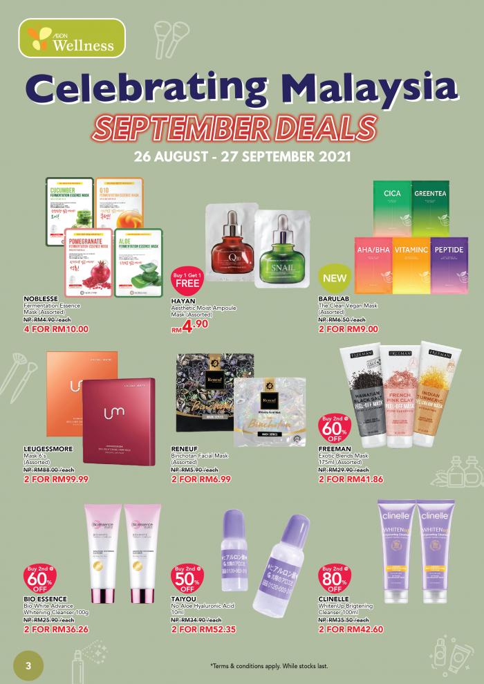 AEON Wellness September Promotion Catalogue (26 August 2021 - 27 September 2021)