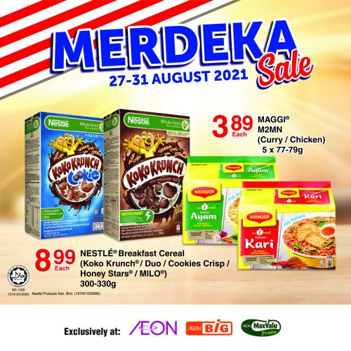 AEON Nestle Merdeka Promotion (27 August 2021 - 31 August 2021)