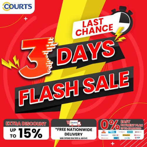 COURTS 3 Days Flash Sale (27 August 2021 - 29 August 2021)