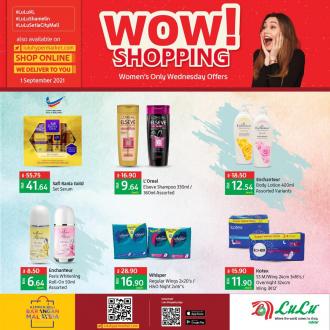 LuLu Hypermarket WomenOnlyWednesday Promotion (1 September 2021)