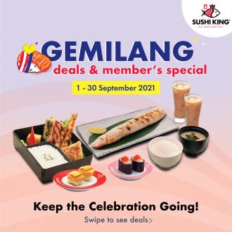 Sushi King September Gemilang Promotion (1 September 2021 - 30 September 2021)