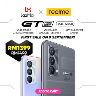 Realme Lazada Realme GT Master Exclusive Launch Sale (9 September 2021)