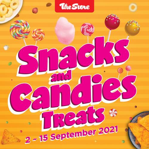 The Store Snacks & Candies Treats Promotion (2 September 2021 - 15 September 2021)