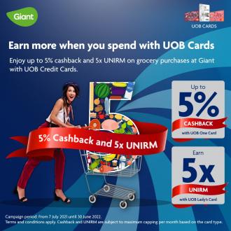 Giant UOB Cards Promotion (7 July 2021 - 30 June 2022)