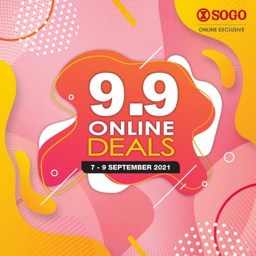 SOGO Online 9.9 Sale (7 September 2021 - 9 September 2021)
