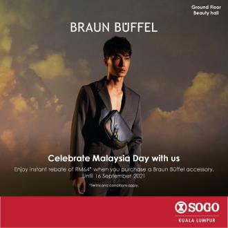 SOGO Kuala Lumpur Braun Buffel Malaysia Day Sale (valid until 16 September 2021)