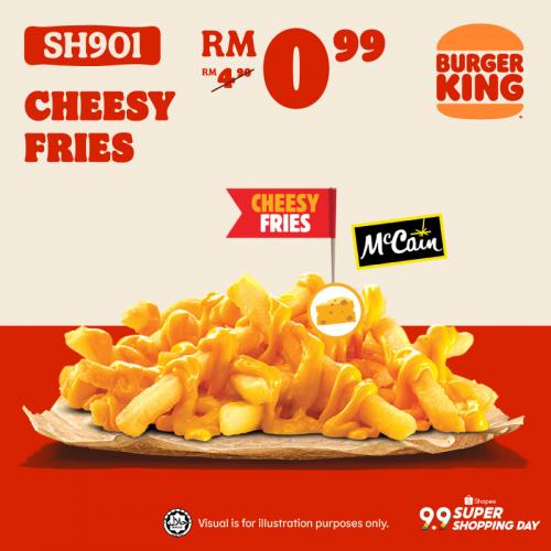 Burger King Shopee 9.9 Sale (9 September 2021 - 11 September 2021)