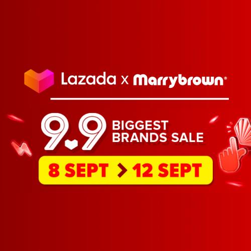 Marrybrown Lazada 9.9 Sale (8 September 2021 - 12 September 2021)