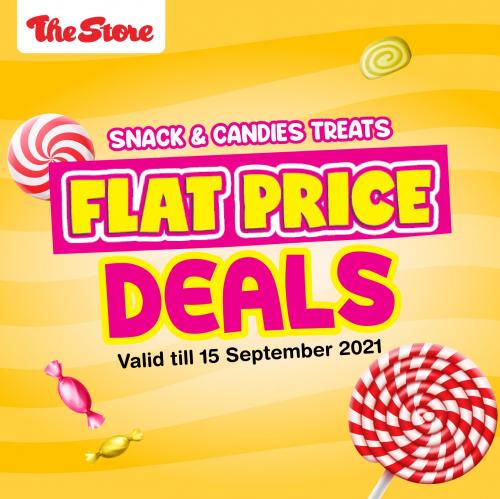 The Store Snack & Candies Flat Price Promotion (valid until 15 September 2021)