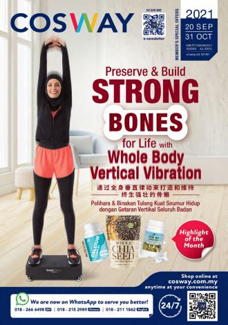 Cosway October 2021 Promotion Catalogue (20 Sep 2021 - 31 Oct 2021)