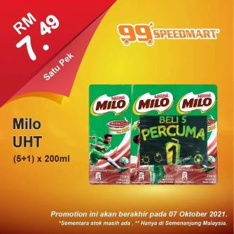 99 Speedmart Promotion (valid until 7 October 2021)