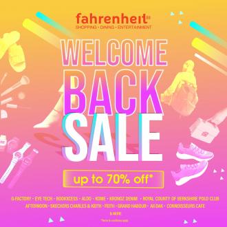 Fahrenheit88 Welcome Back Sale Up To 70% OFF