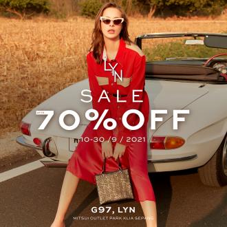 LYN 4 Days Sale Up To 70% OFF at Mitsui Outlet Park (16 September 2021 - 19 September 2021)