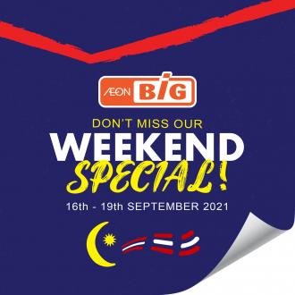 AEON BiG Weekend Promotion (16 September 2021 - 19 September 2021)